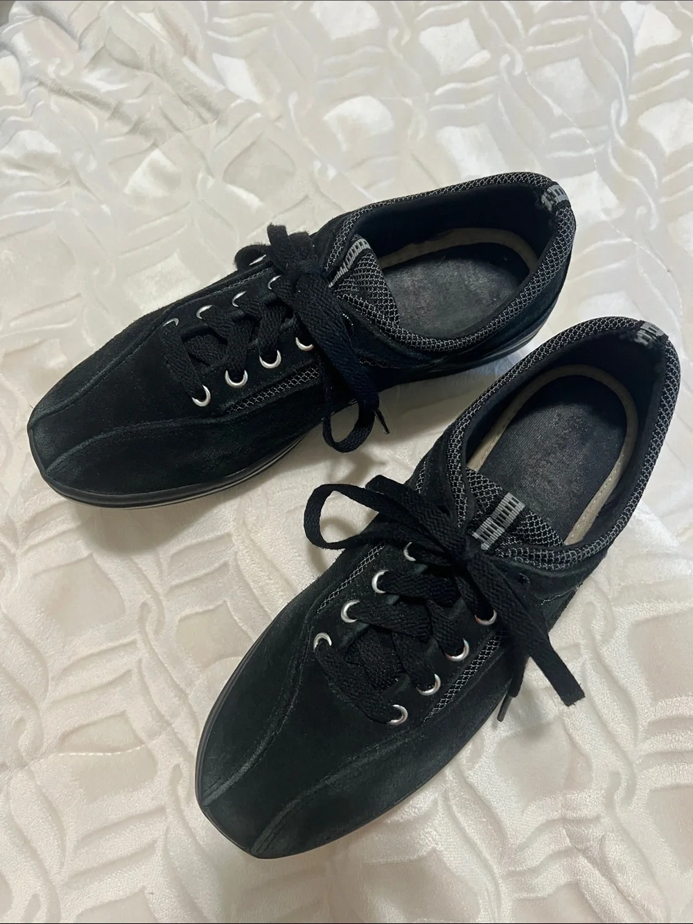 Black Suede Keds Sneakers - Picture 2 of 10